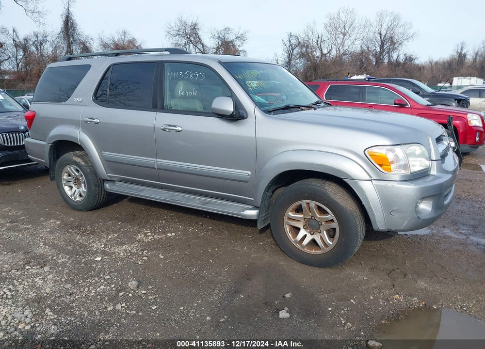 2005 TOYOTA SEQUOIA SR5 V8 VIN: 5TDBT44A25S236387