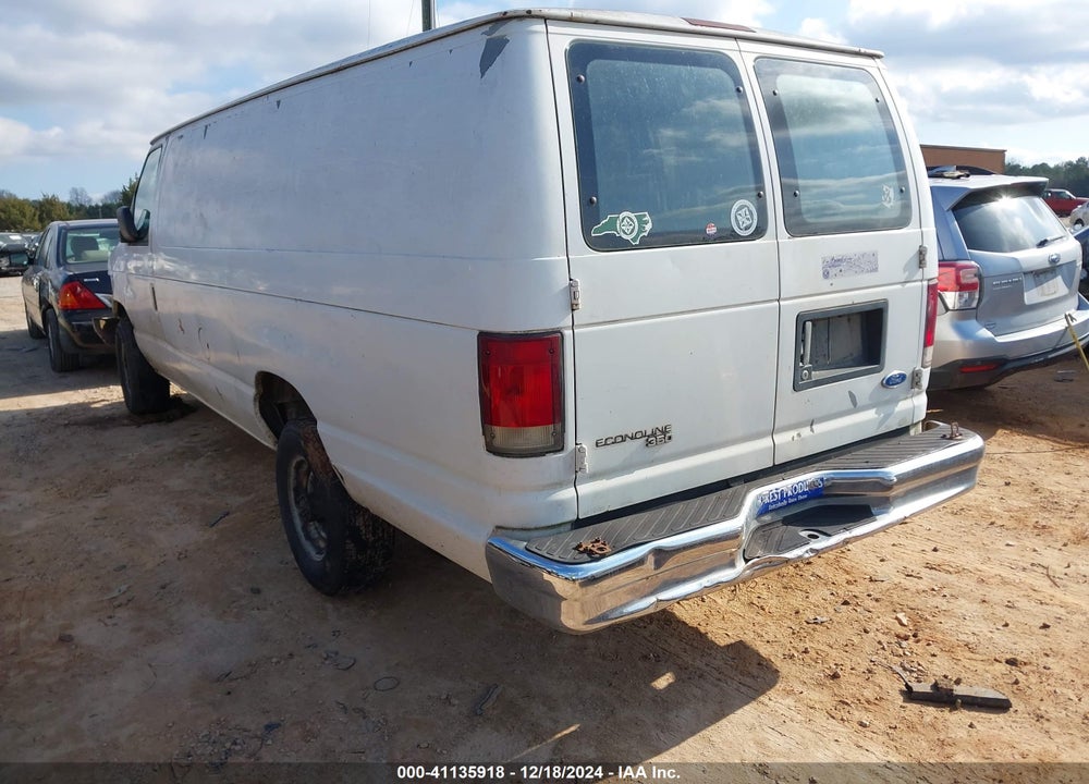1996 FORD ECONOLINE E350 SUPER DUTY VAN VIN: 1FTJS34H7THA86588