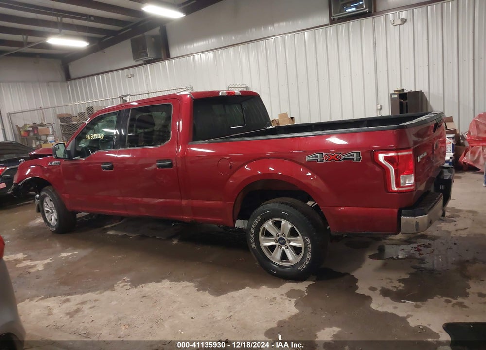 2016 FORD F-150 XLT VIN: 1FTFW1EF8GFA56433