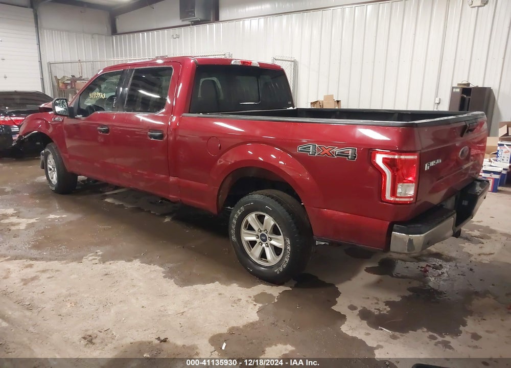 2016 FORD F-150 XLT VIN: 1FTFW1EF8GFA56433
