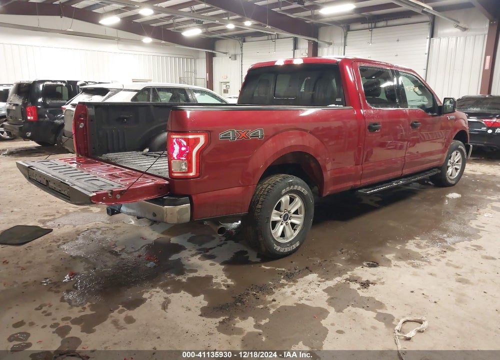 2016 FORD F-150 XLT VIN: 1FTFW1EF8GFA56433