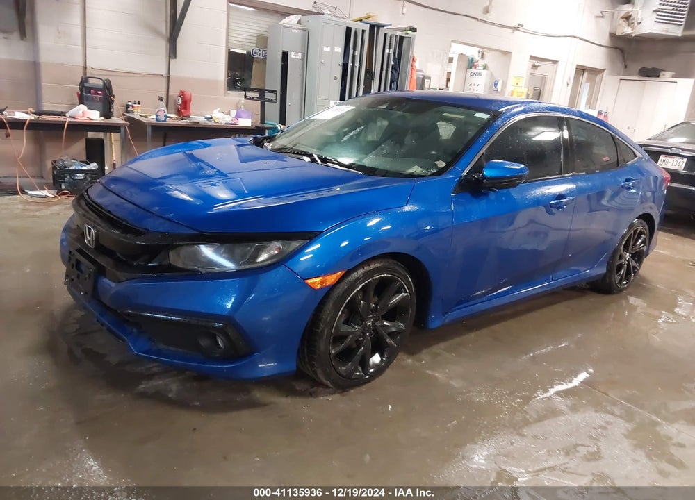 2019 HONDA CIVIC SPORT VIN: 19XFC2F8XKE009700