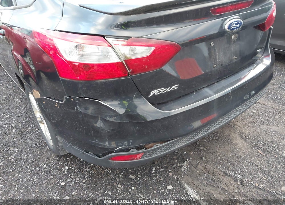 2012 FORD FOCUS SE VIN: 1FAHP3F28CL442378