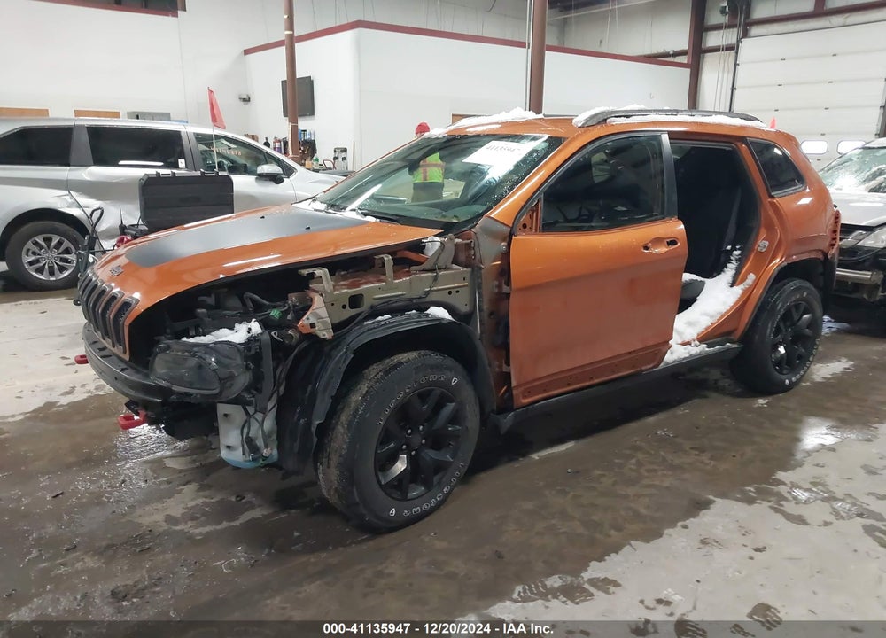 2016 JEEP CHEROKEE TRAILHAWK VIN: 1C4PJMBS0GW170092