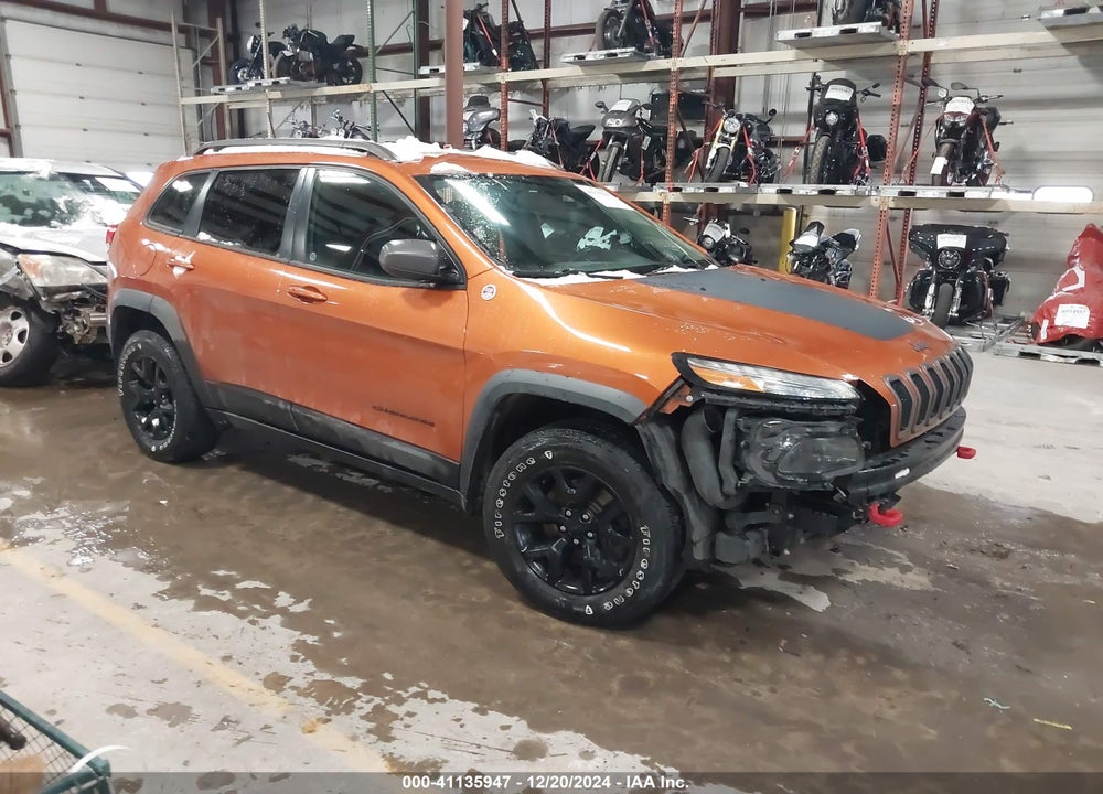 2016 JEEP CHEROKEE TRAILHAWK VIN: 1C4PJMBS0GW170092