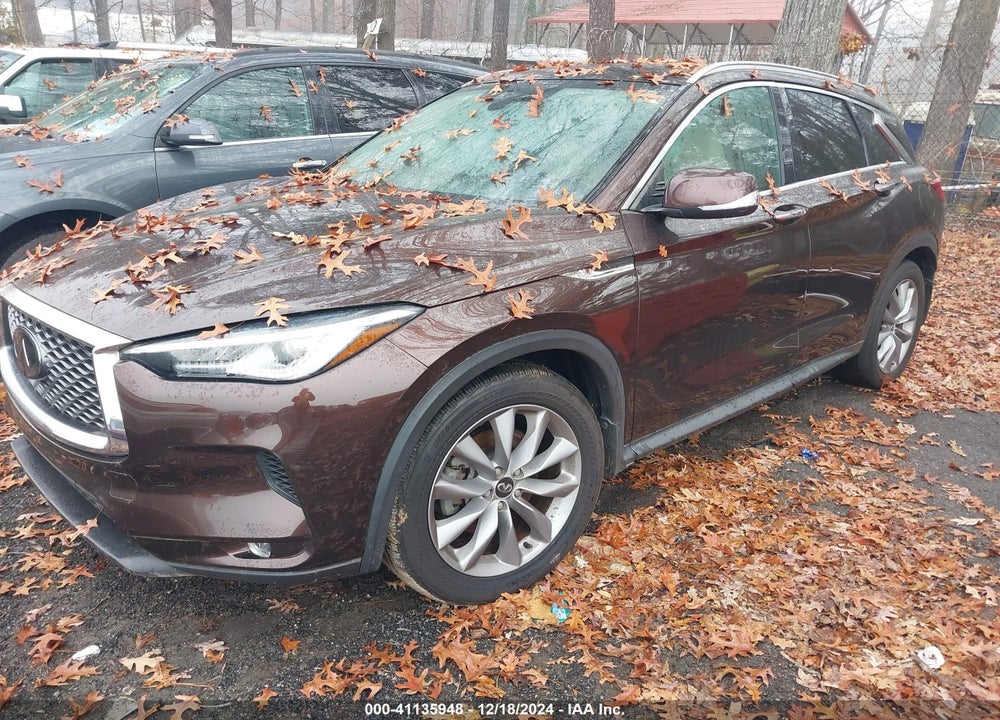 2020 INFINITI QX50 LUXE AWD VIN: 3PCAJ5M31LF101234