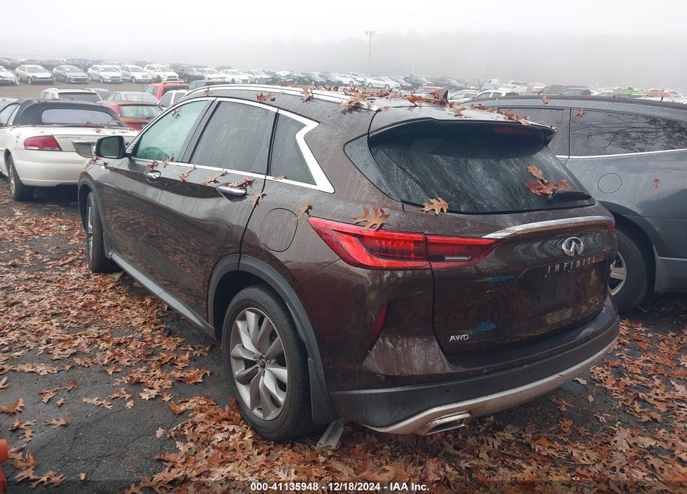 2020 INFINITI QX50 LUXE AWD VIN: 3PCAJ5M31LF101234