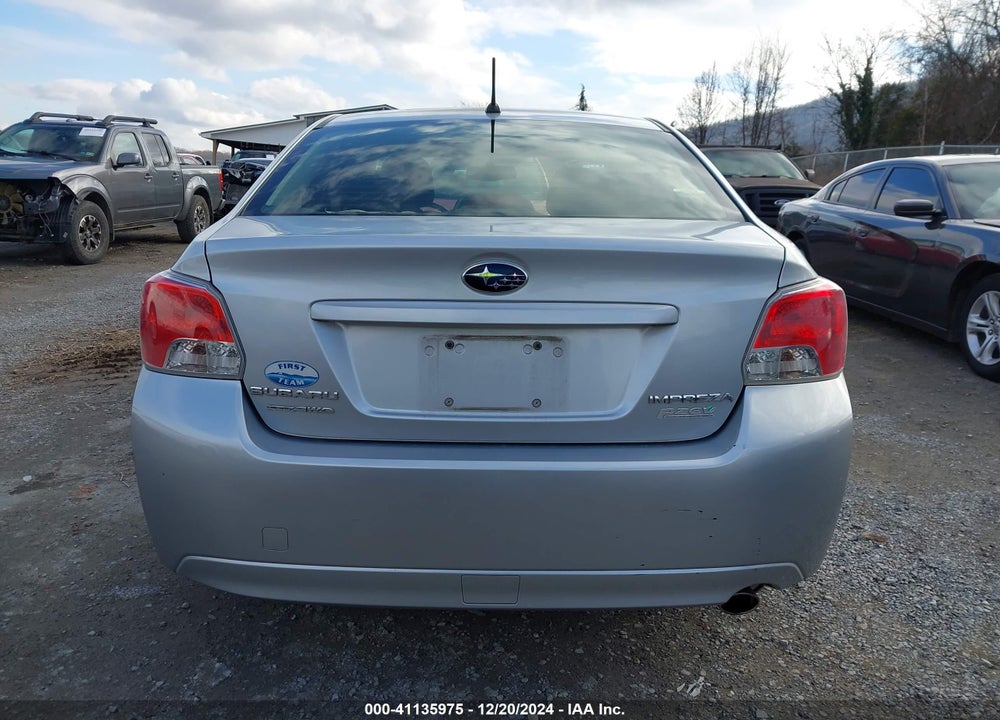 2014 SUBARU IMPREZA 2.0I VIN: JF1GJAA62EH006871