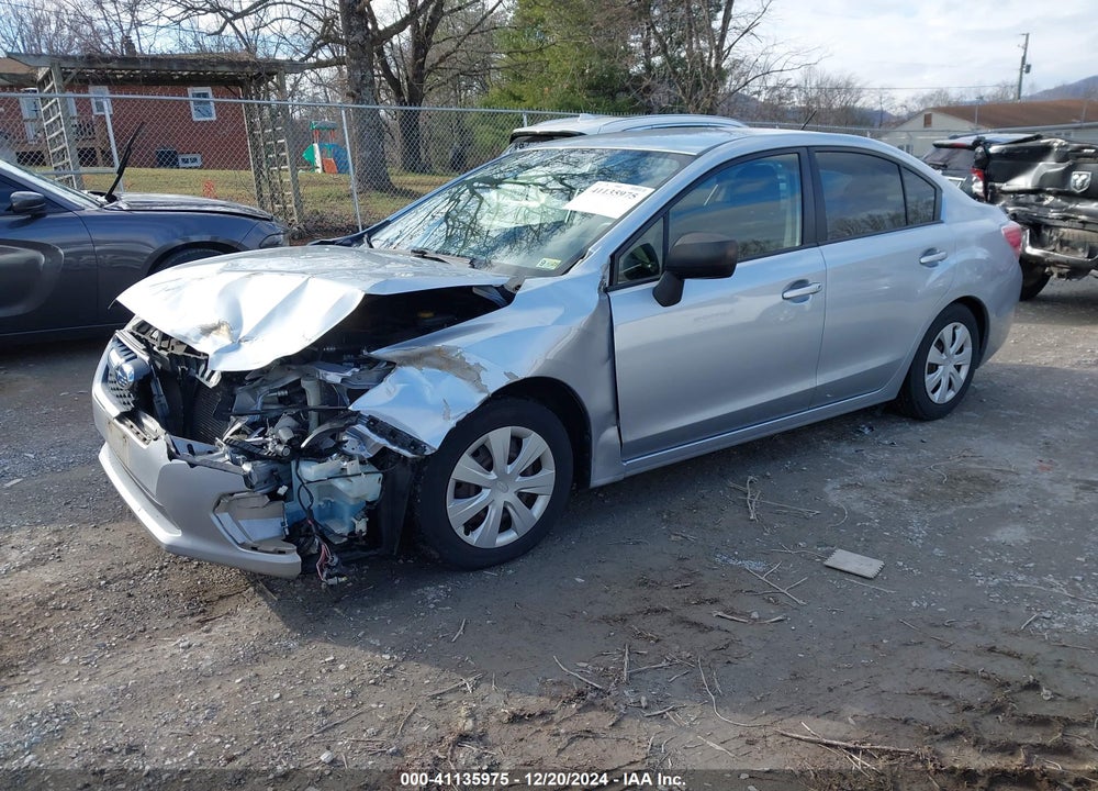 2014 SUBARU IMPREZA 2.0I VIN: JF1GJAA62EH006871