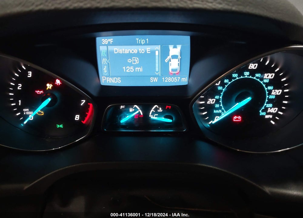 2014 FORD ESCAPE SE VIN: 1FMCU9G94EUB77902