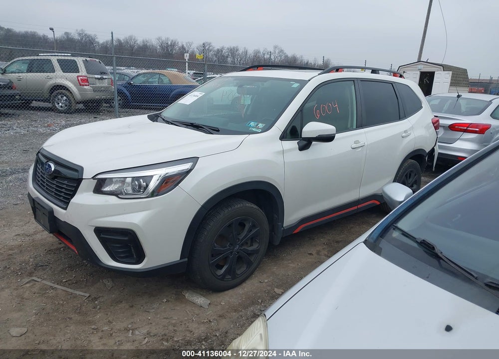 2019 SUBARU FORESTER SPORT VIN: JF2SKAKC5KH540739