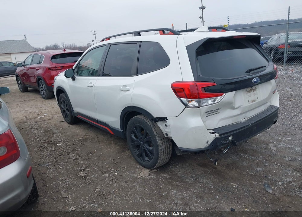 2019 SUBARU FORESTER SPORT VIN: JF2SKAKC5KH540739