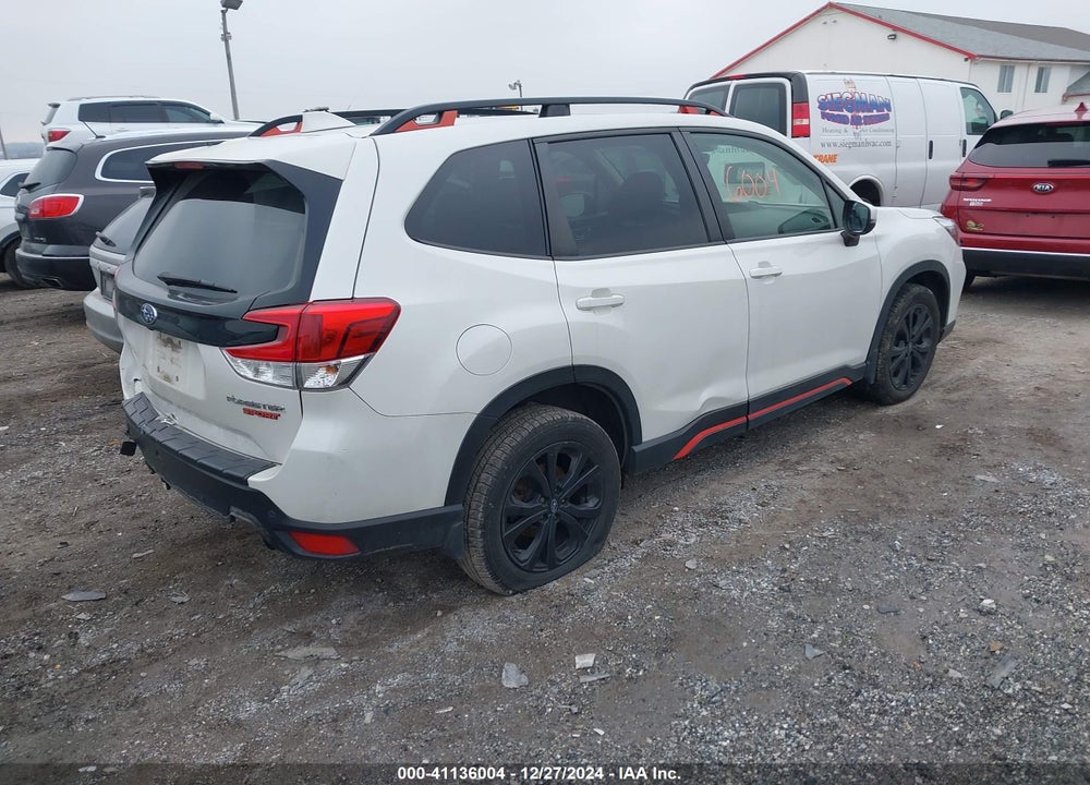 2019 SUBARU FORESTER SPORT VIN: JF2SKAKC5KH540739
