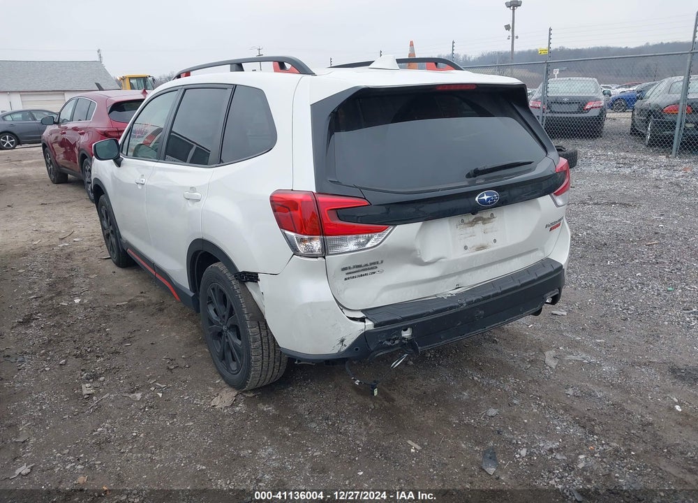 2019 SUBARU FORESTER SPORT VIN: JF2SKAKC5KH540739