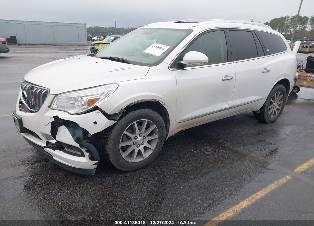 2017 BUICK ENCLAVE LEATHER VIN: 5GAKVBKD8HJ134574
