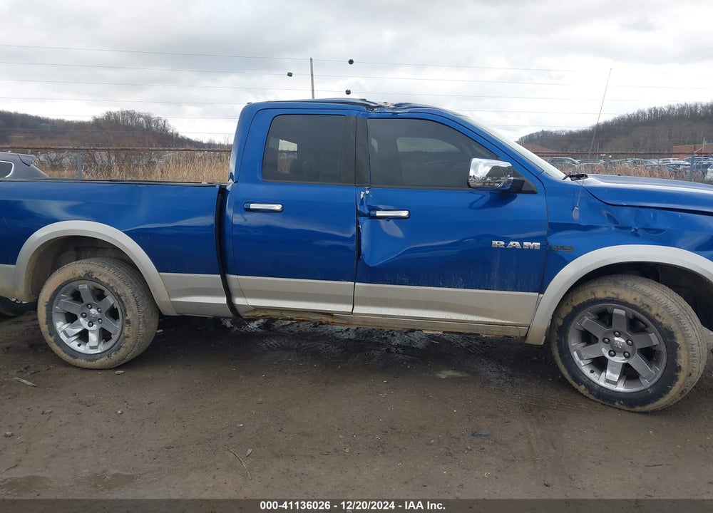2009 DODGE RAM 1500 LARAMIE VIN: 1D3HV18TX9S712050