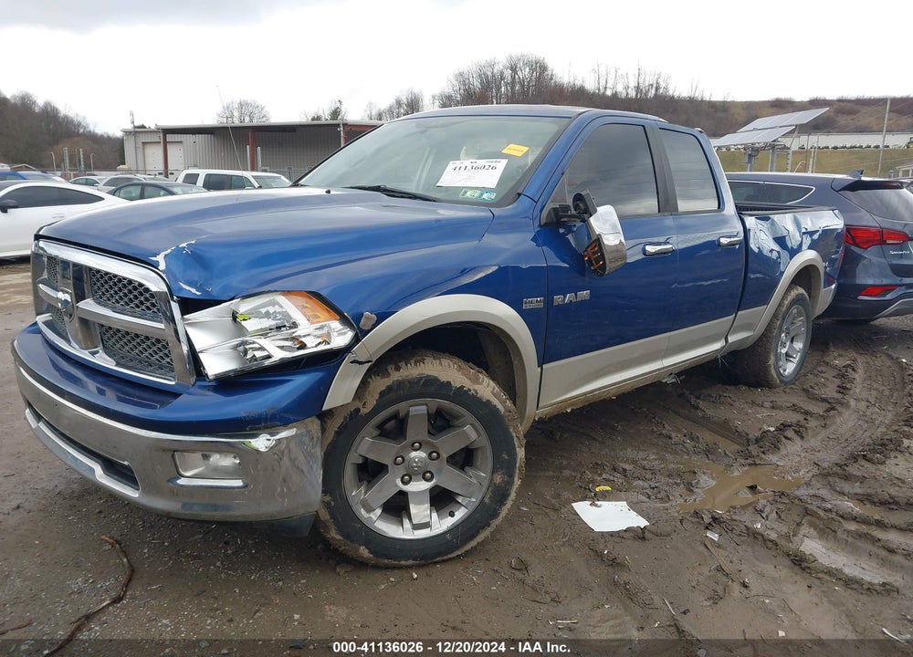 2009 DODGE RAM 1500 LARAMIE VIN: 1D3HV18TX9S712050