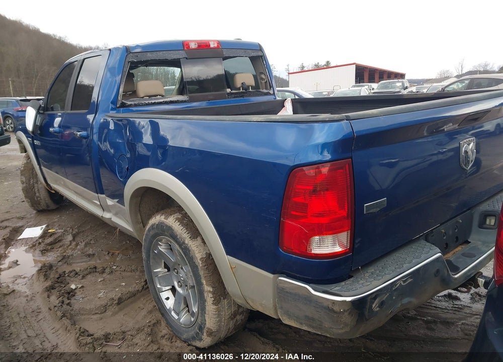 2009 DODGE RAM 1500 LARAMIE VIN: 1D3HV18TX9S712050