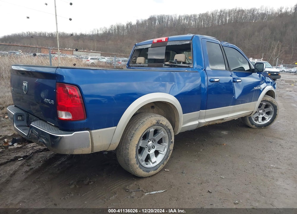 2009 DODGE RAM 1500 LARAMIE VIN: 1D3HV18TX9S712050