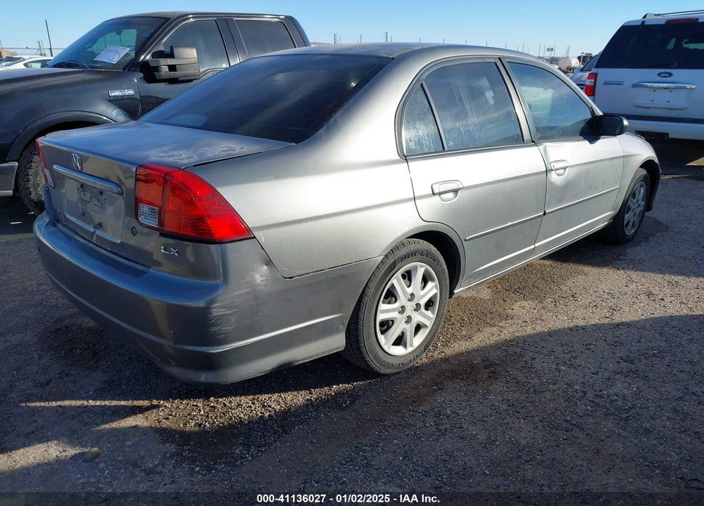 2005 HONDA CIVIC LX VIN: 2HGES16585H566775