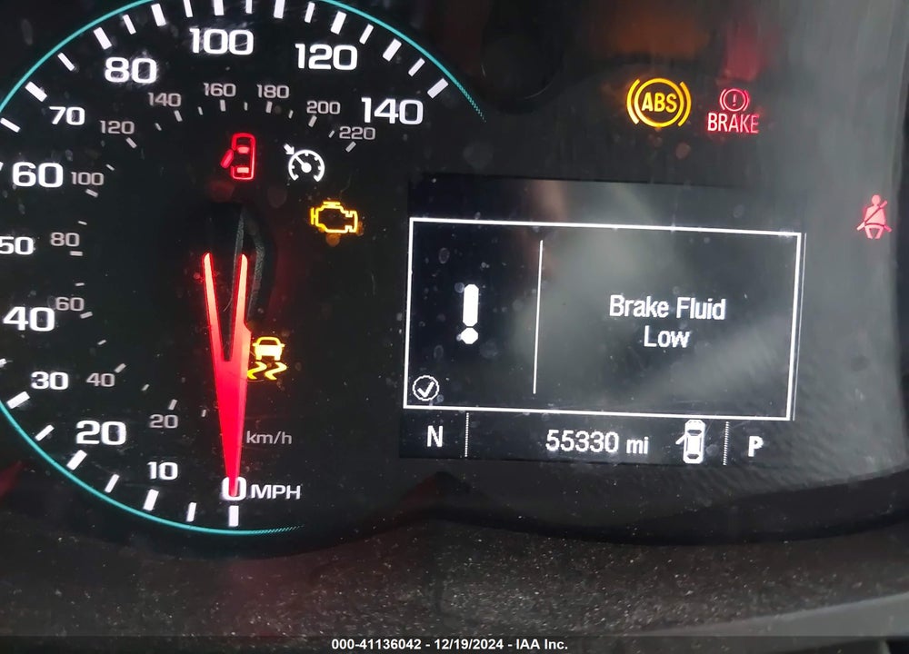 2019 CHEVROLET TRAX VIN: 3GNCJLSB2KL297313