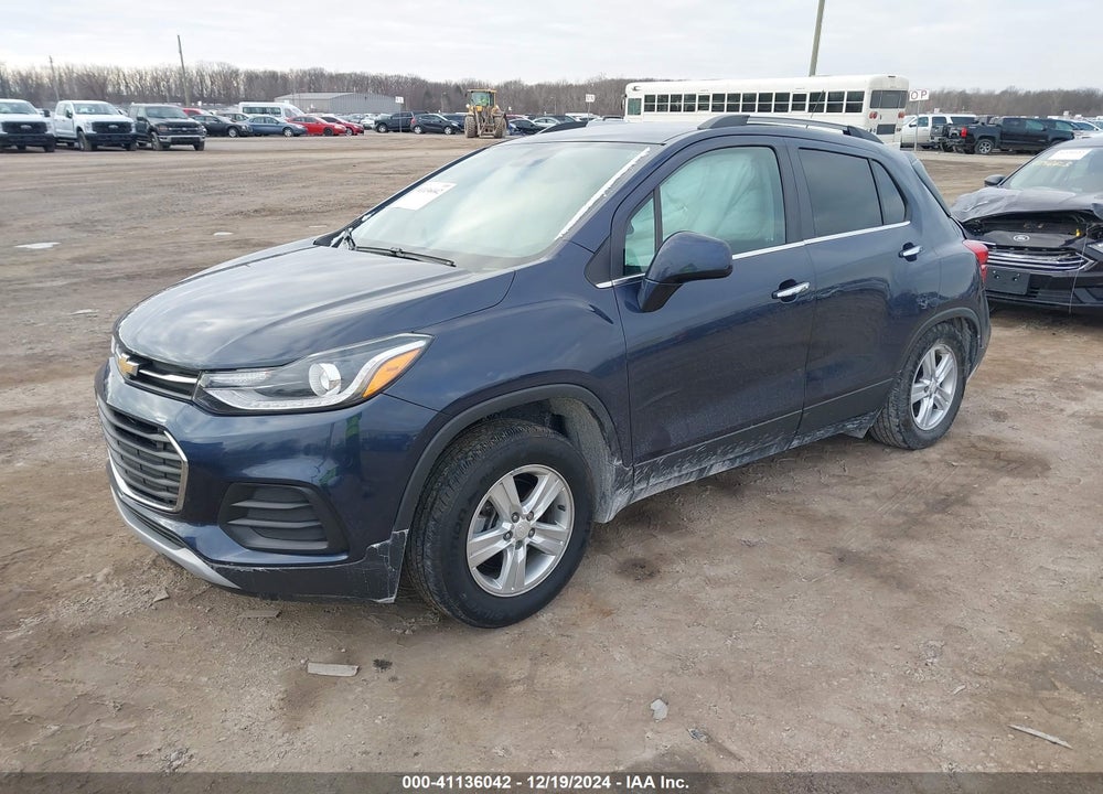 2019 CHEVROLET TRAX VIN: 3GNCJLSB2KL297313