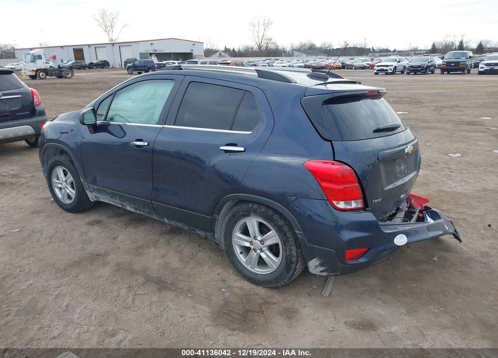 2019 CHEVROLET TRAX VIN: 3GNCJLSB2KL297313