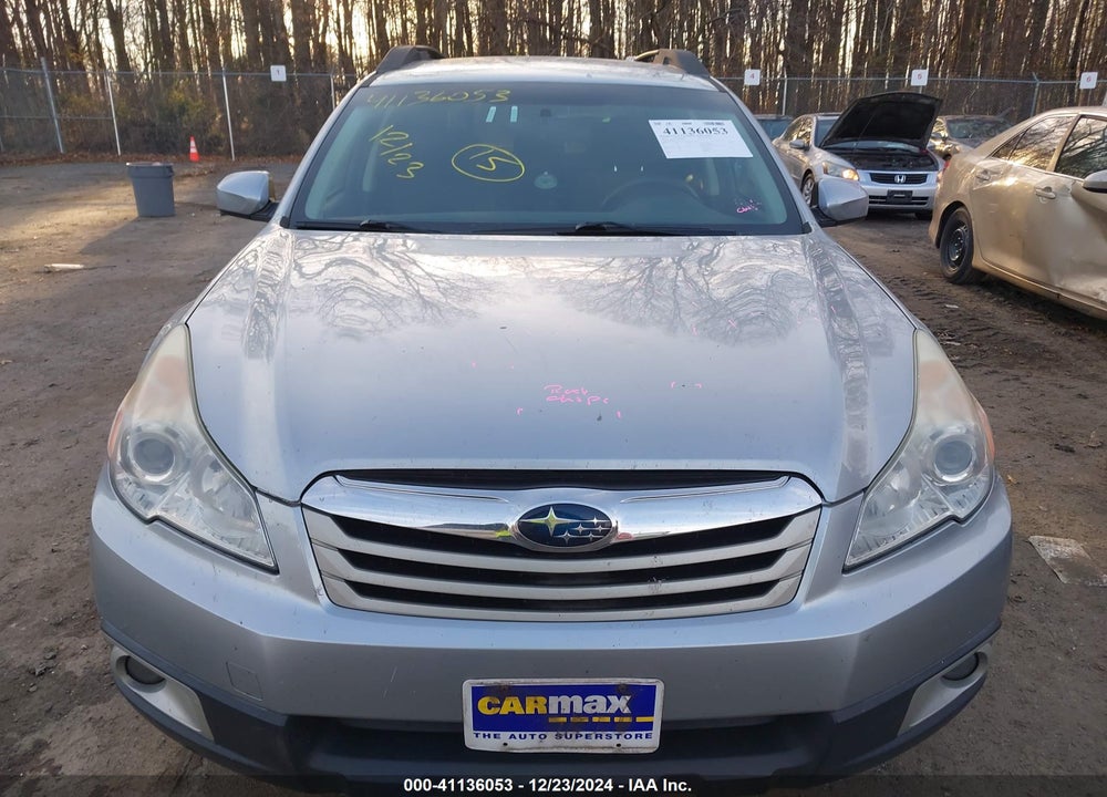 2012 SUBARU OUTBACK 2.5I PREMIUM VIN: 4S4BRBCC5C1256337