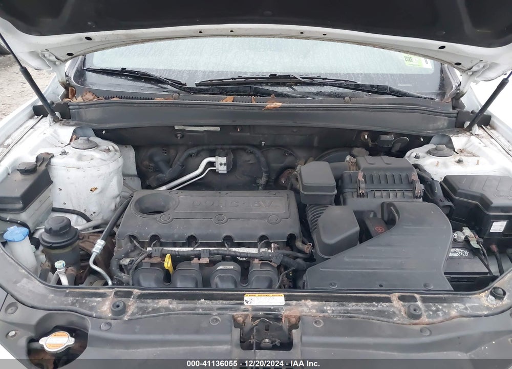 2011 HYUNDAI SANTA FE GLS VIN: 5XYZGDAB9BG027222