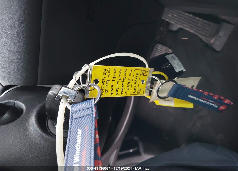 2024 HYUNDAI TUCSON SE VIN: 5NMJA3DE5RH429401