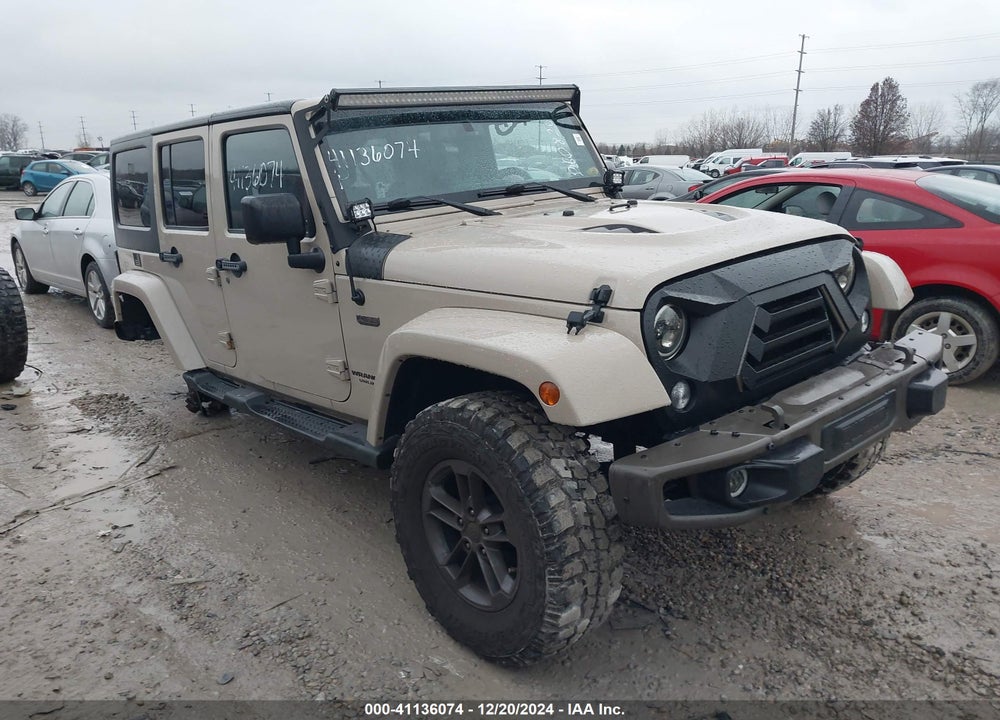2016 JEEP WRANGLER UNLIMITED 75TH ANNIVERSARY VIN: 1C4BJWEGXGL260820