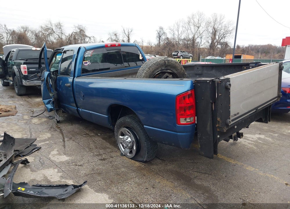 2005 DODGE RAM 2500 ST VIN: 3D7KS28C95G835519