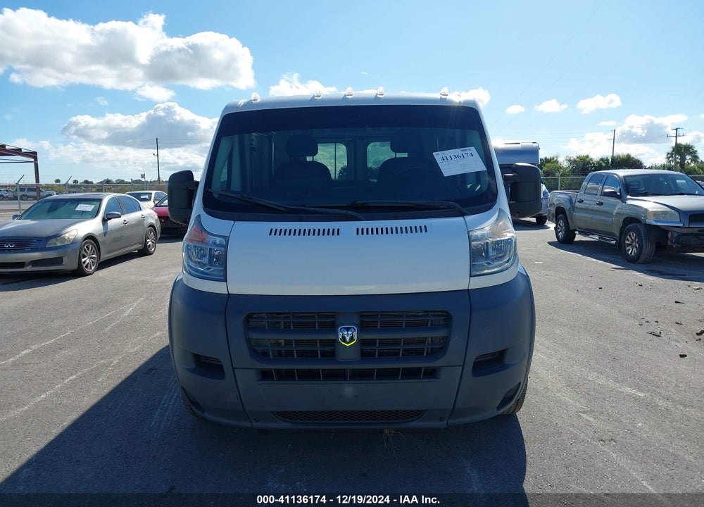 2017 RAM PROMASTER 1500 LOW ROOF 136 WB VIN: 3C6TRVAG9HE520400
