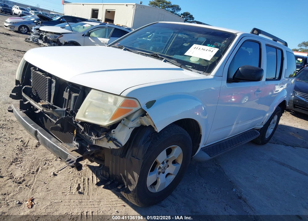 2006 NISSAN PATHFINDER S VIN: 5N1AR18U16C631480