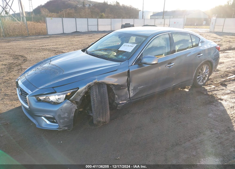 2019 INFINITI Q50 3.0T LUXE VIN: JN1EV7AR4KM556274