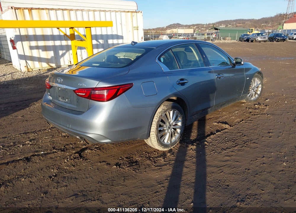 2019 INFINITI Q50 3.0T LUXE VIN: JN1EV7AR4KM556274