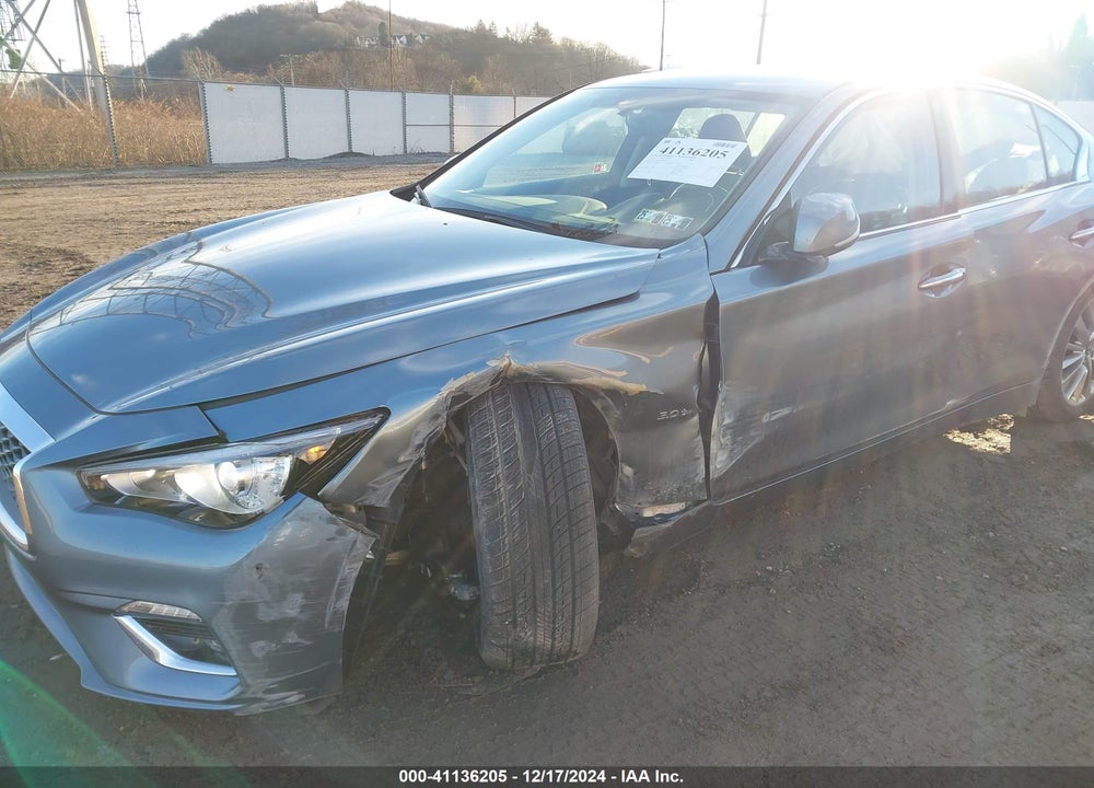 2019 INFINITI Q50 3.0T LUXE VIN: JN1EV7AR4KM556274