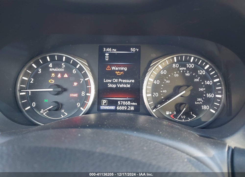 2019 INFINITI Q50 3.0T LUXE VIN: JN1EV7AR4KM556274