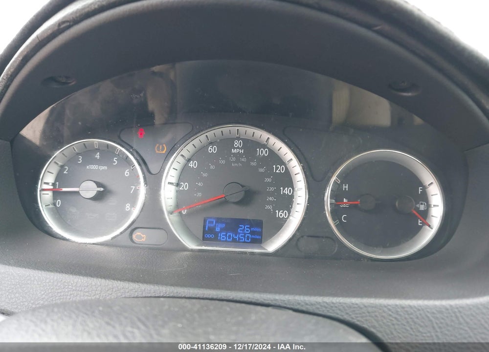 2010 HYUNDAI SONATA GLS VIN: 5NPET4AC9AH658319