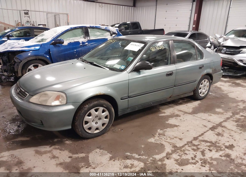 2000 HONDA CIVIC LX VIN: 2HGEJ6675YH537711