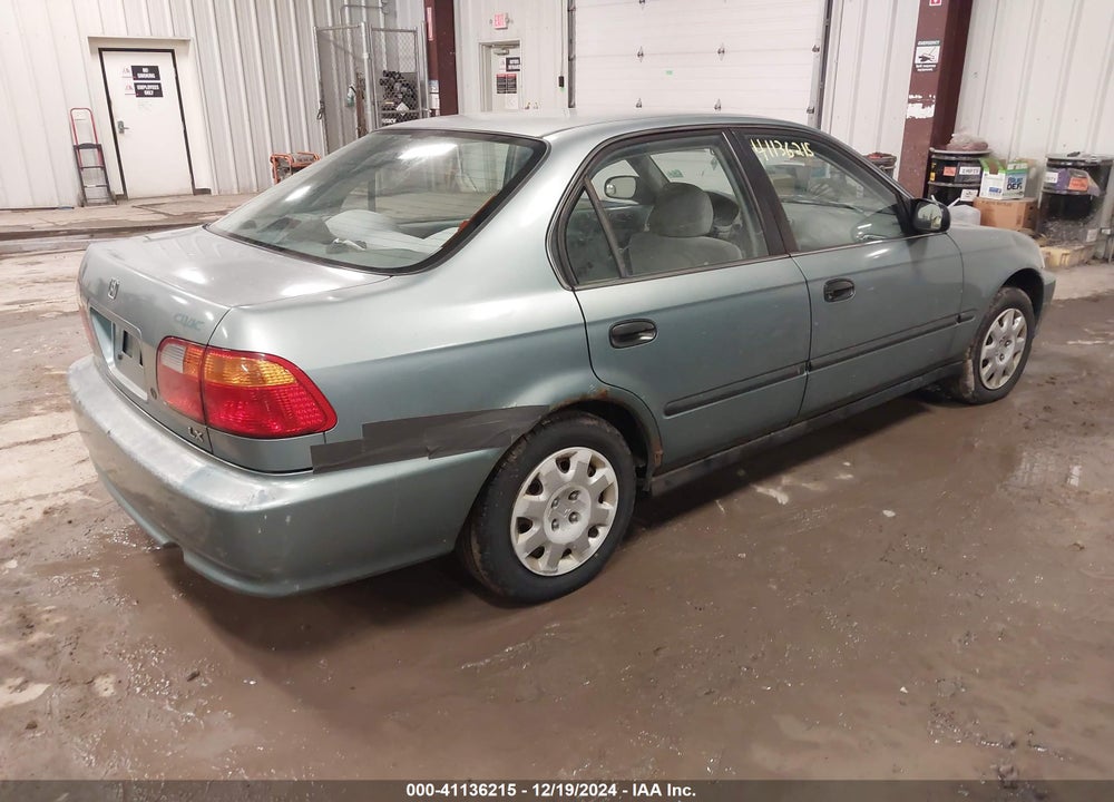 2000 HONDA CIVIC LX VIN: 2HGEJ6675YH537711