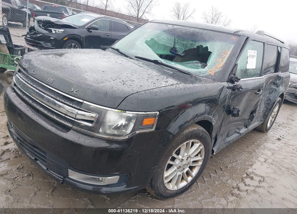 2014 FORD FLEX SEL VIN: 2FMHK6C89EBD06844