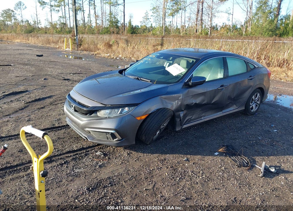 2019 HONDA CIVIC VIN: 2HGFC2F67KH524898
