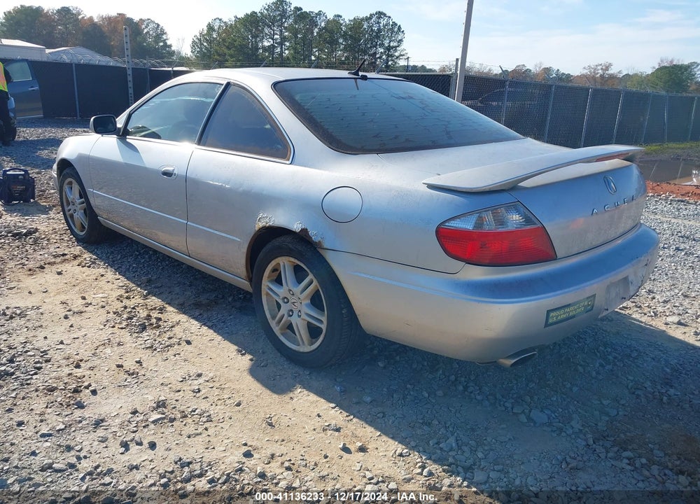 2003 ACURA CL 3.2 TYPE S VIN: 19UYA41713A006327