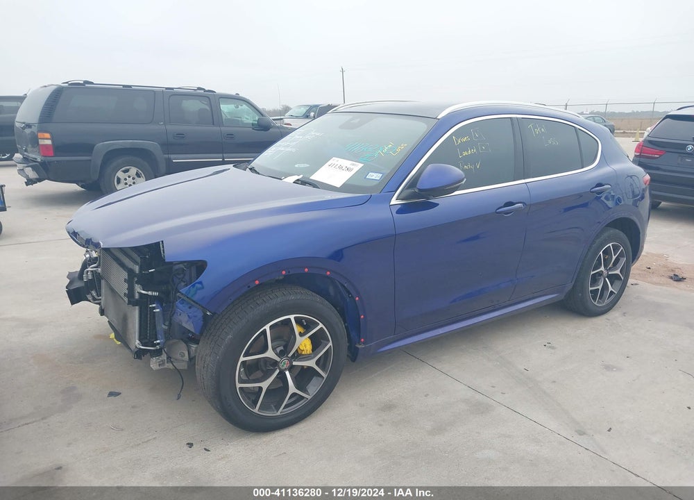 2021 ALFA ROMEO STELVIO TI AWD VIN: ZASPAKBN9M7D13570