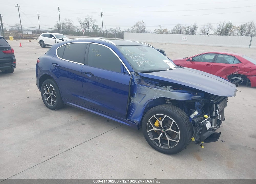 2021 ALFA ROMEO STELVIO TI AWD VIN: ZASPAKBN9M7D13570