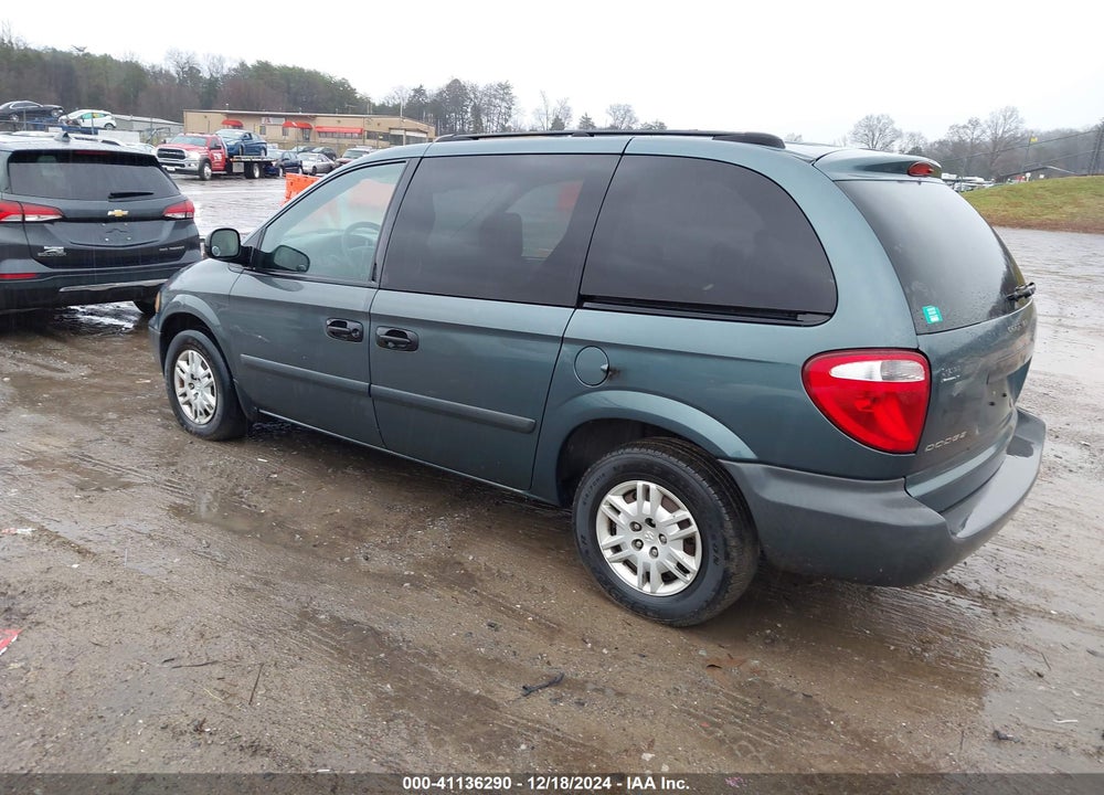 2005 DODGE CARAVAN SE VIN: 1D4GP25R45B378723