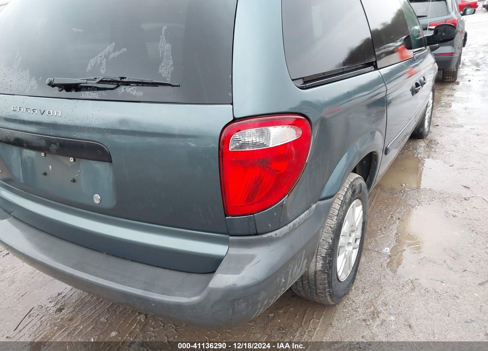 2005 DODGE CARAVAN SE VIN: 1D4GP25R45B378723