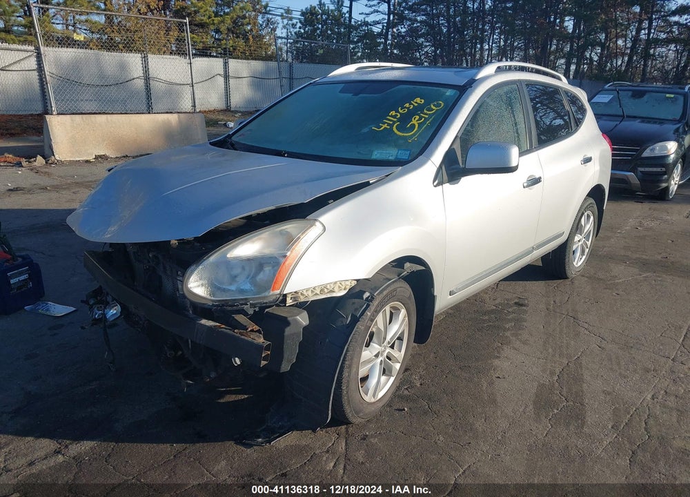 2012 NISSAN ROGUE SV VIN: JN8AS5MV9CW703586