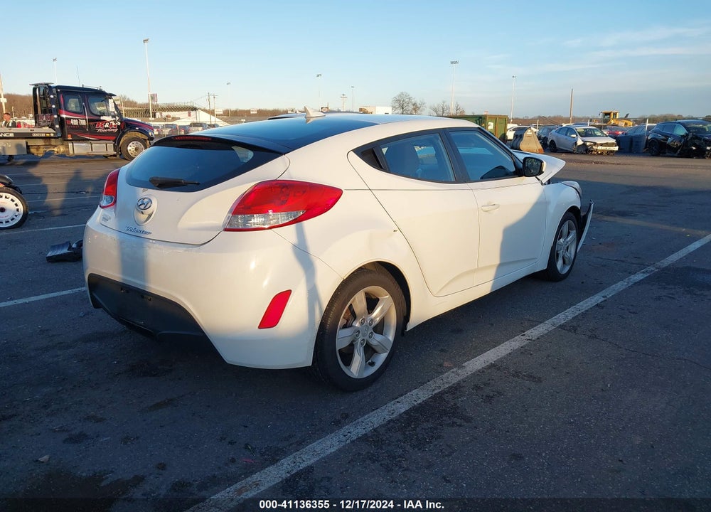 2014 HYUNDAI VELOSTER BASE W/BLACK VIN: KMHTC6AD8EU216330